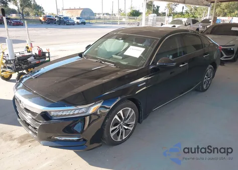 2018 Honda Accord Hybrid Touring из США, поврежденный, VIN 1HGCV3F94JA002661